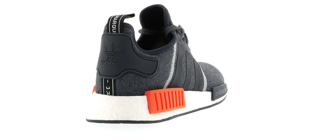 Vue 22 de adidas NMD R1 Grey Red