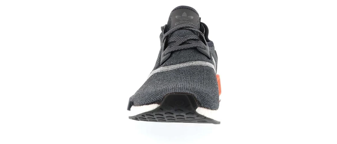 Vue 8 de adidas NMD R1 Grey Red