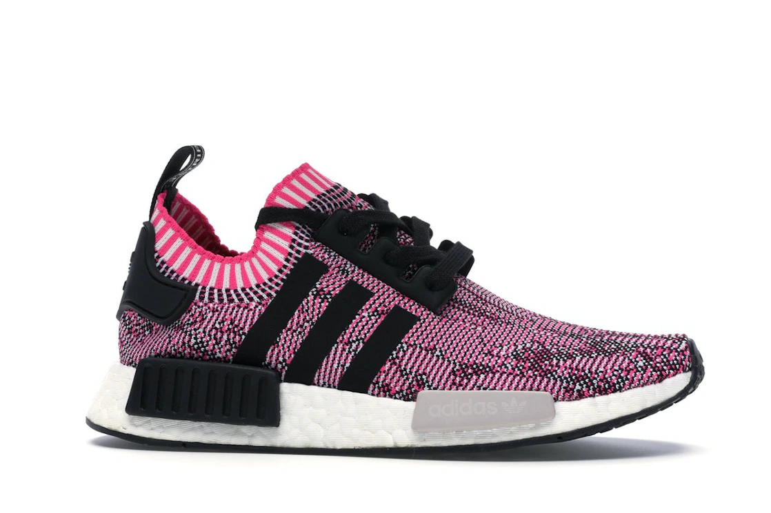 Vue 2 de adidas NMD R1 Primeknit Pink Rose 
