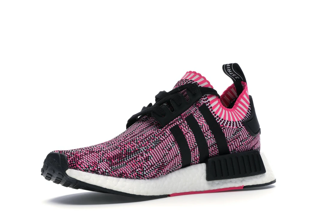 Vue 15 de adidas NMD R1 Primeknit Pink Rose 