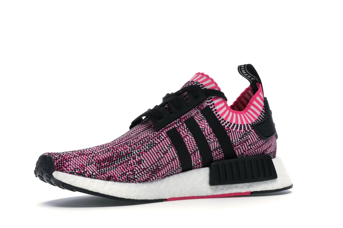 Vue 16 de adidas NMD R1 Primeknit Pink Rose 