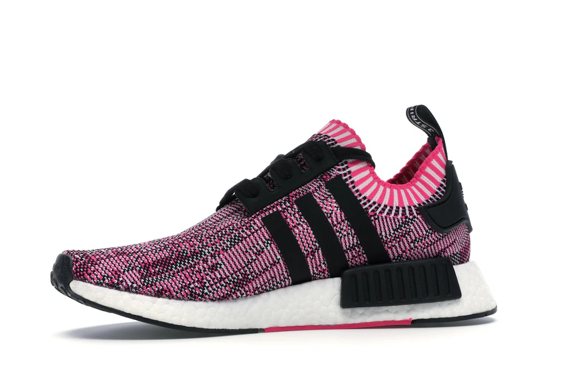 Vue 17 de adidas NMD R1 Primeknit Pink Rose 