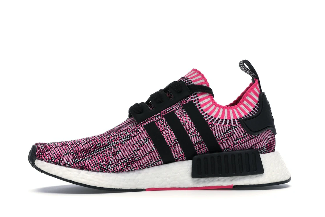 Vue 18 de adidas NMD R1 Primeknit Pink Rose 