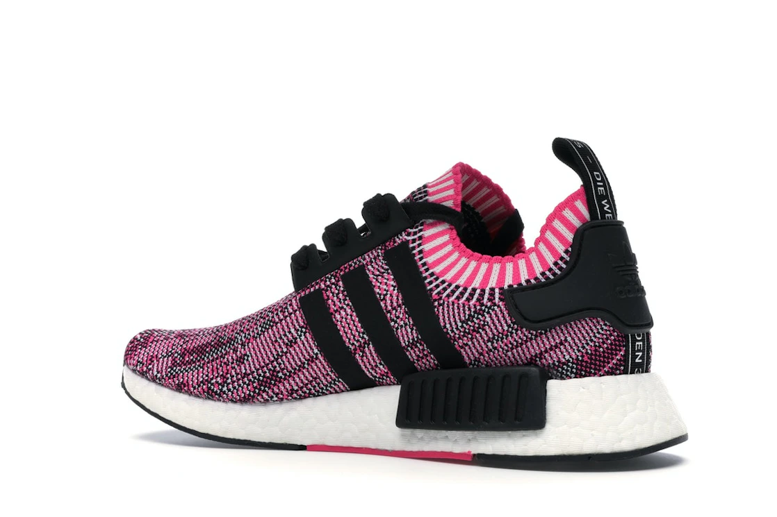 Vue 22 de adidas NMD R1 Primeknit Pink Rose 