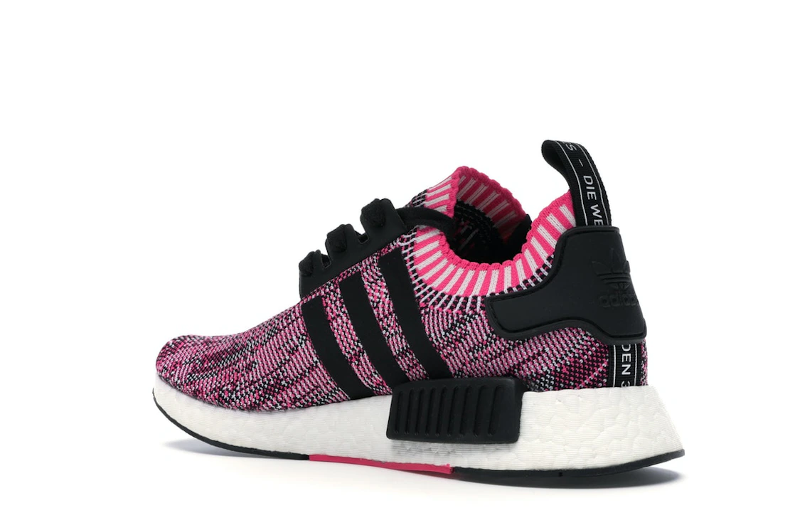 Vue 23 de adidas NMD R1 Primeknit Pink Rose 