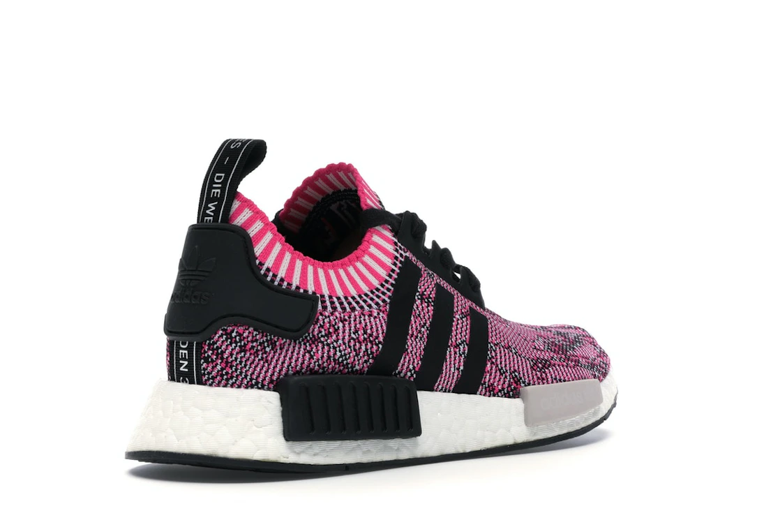 Vue 32 de adidas NMD R1 Primeknit Pink Rose 