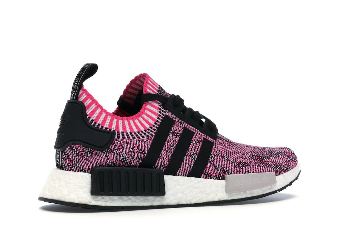 Vue 34 de adidas NMD R1 Primeknit Pink Rose 