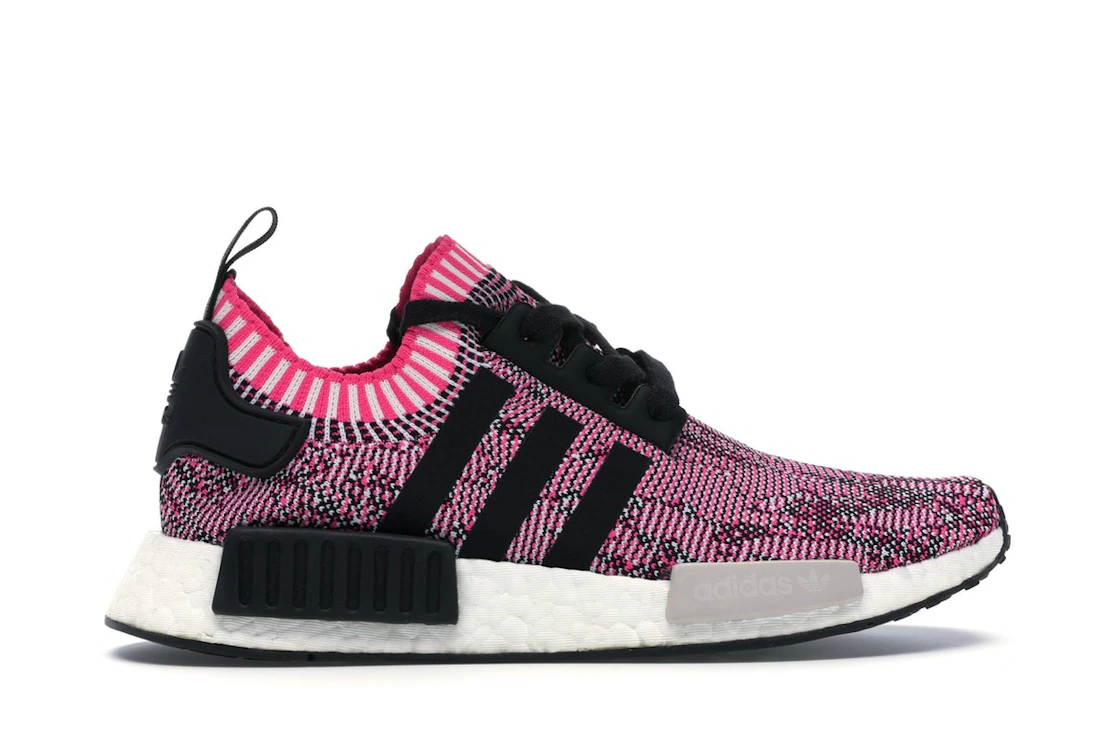 Vue 36 de adidas NMD R1 Primeknit Pink Rose 