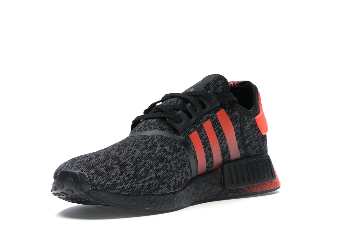 Vue 14 de adidas NMD R1 Solar Red Core Black