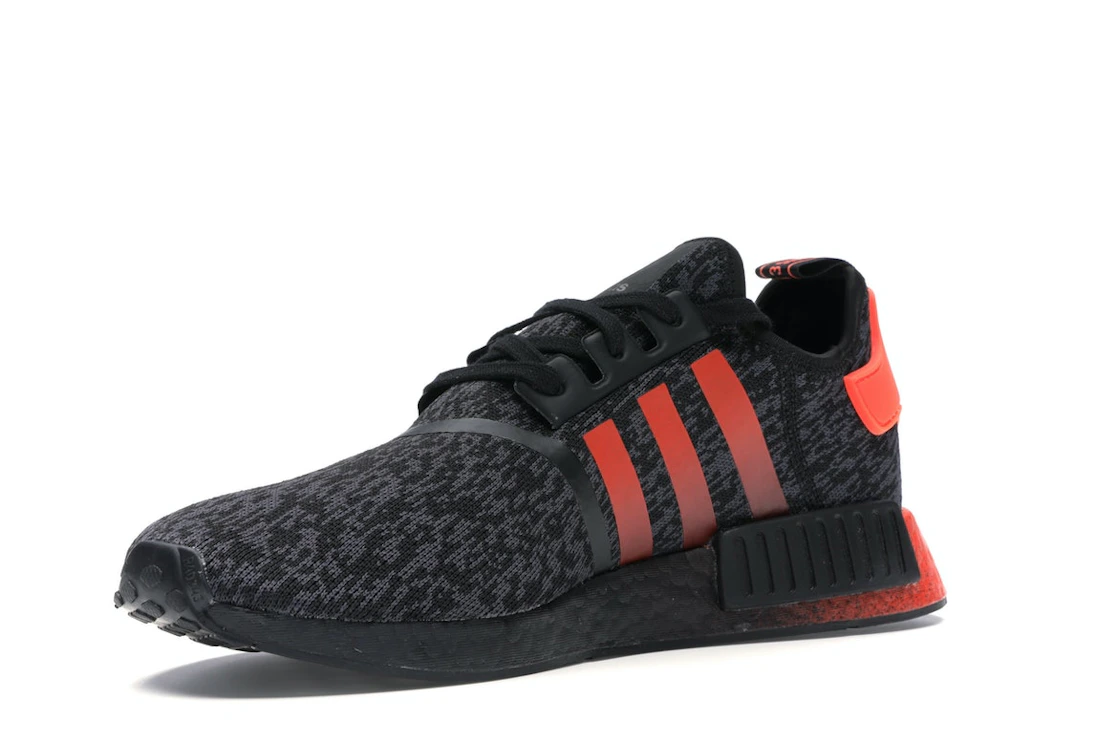 Vue 15 de adidas NMD R1 Solar Red Core Black