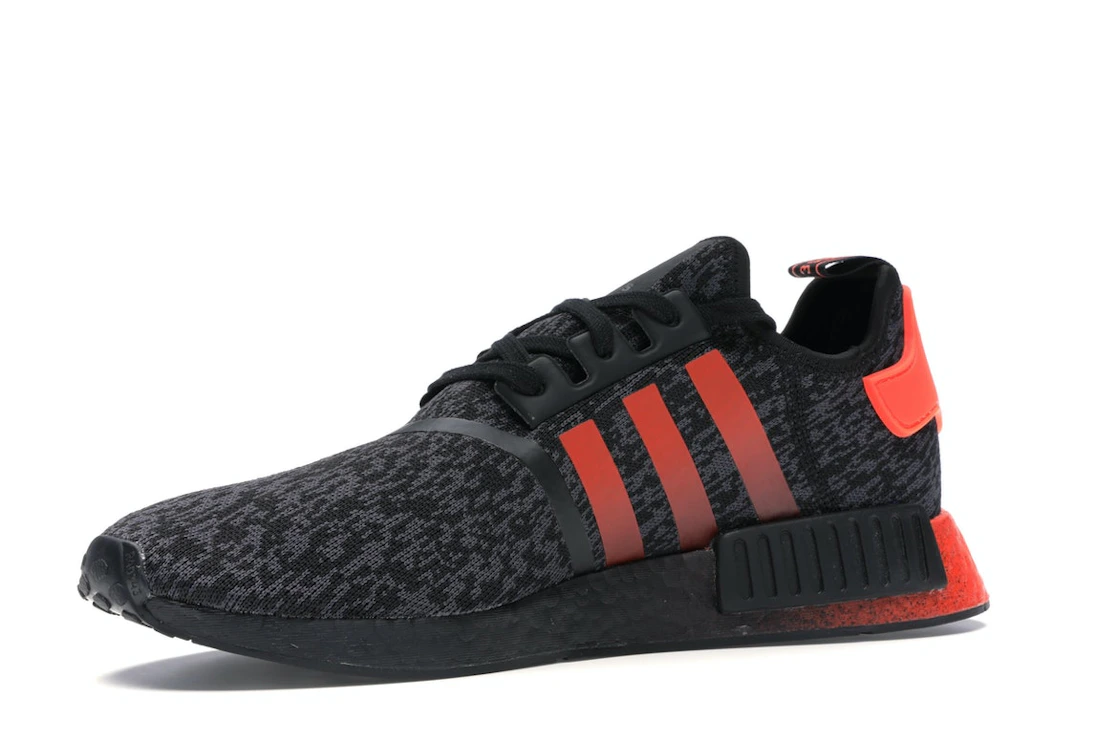 Vue 16 de adidas NMD R1 Solar Red Core Black