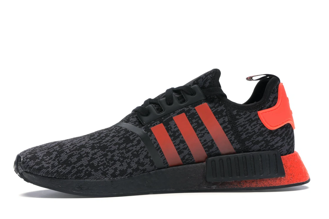 Vue 18 de adidas NMD R1 Solar Red Core Black