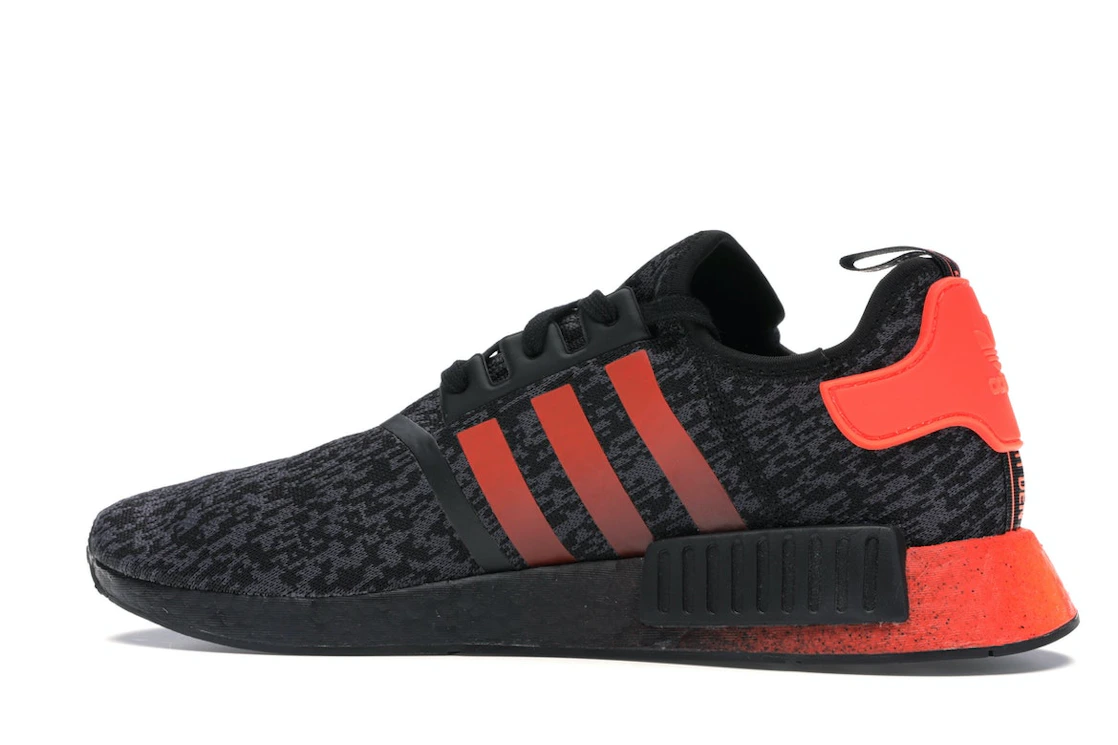 Vue 21 de adidas NMD R1 Solar Red Core Black