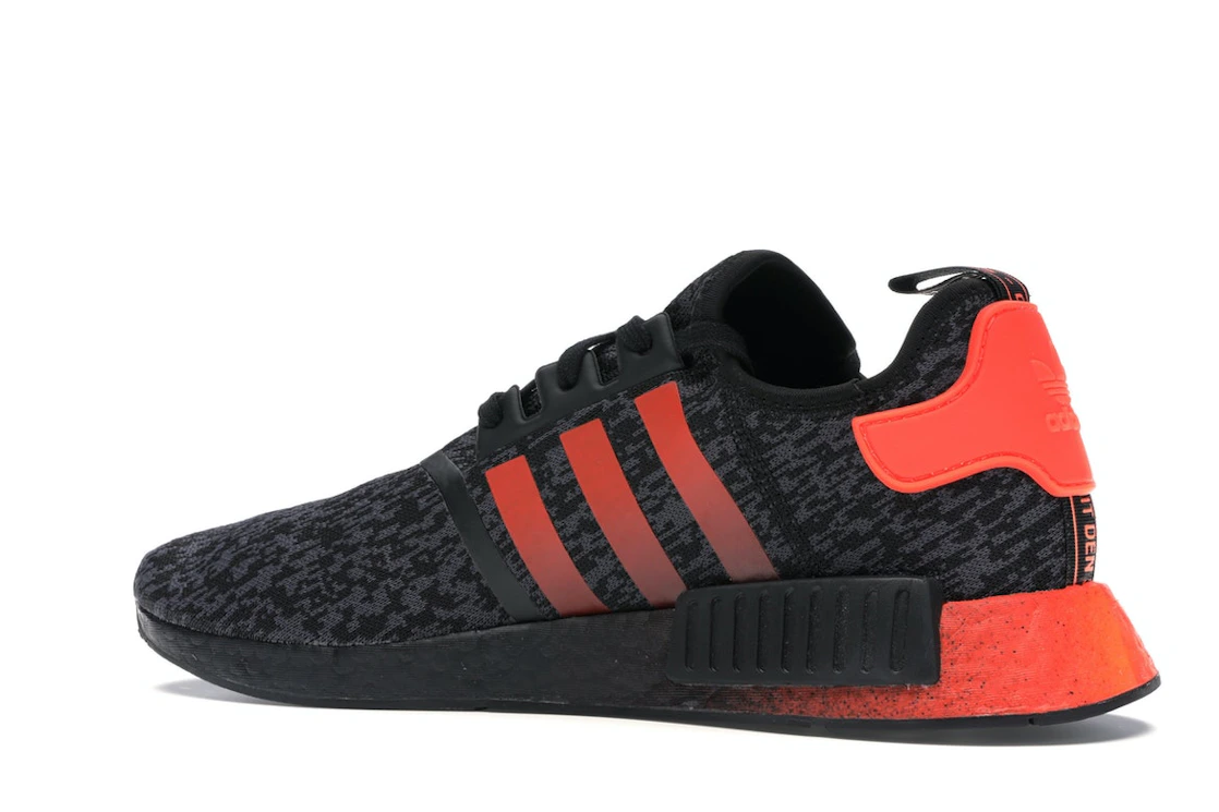 Vue 22 de adidas NMD R1 Solar Red Core Black