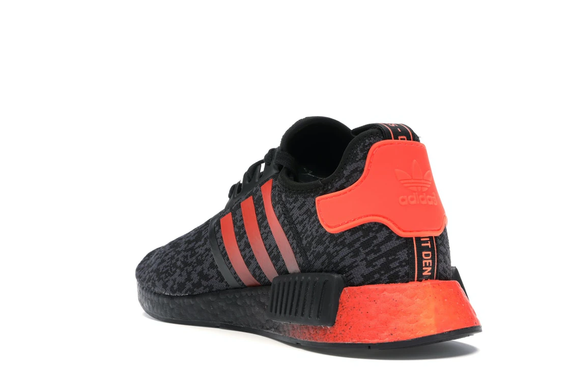 Vue 25 de adidas NMD R1 Solar Red Core Black