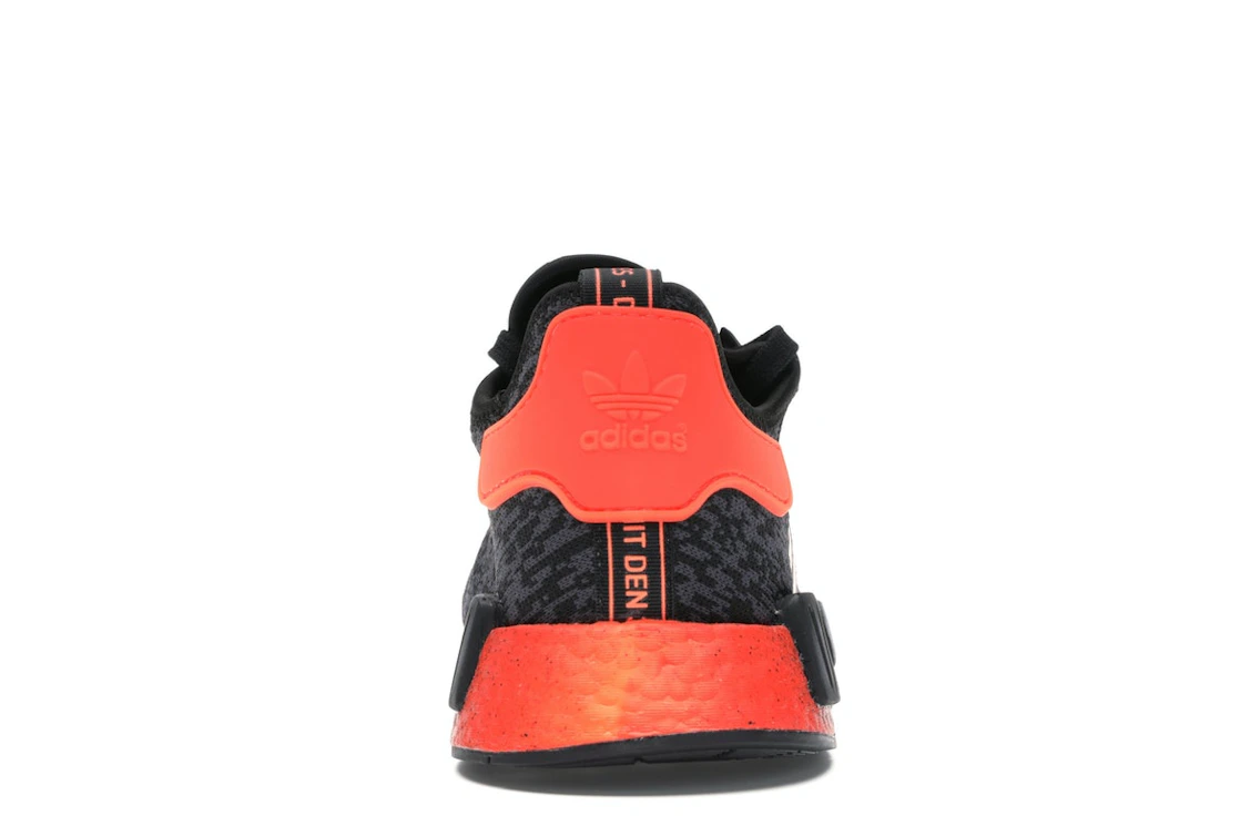 Vue 28 de adidas NMD R1 Solar Red Core Black