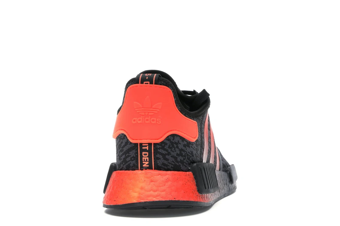 Vue 29 de adidas NMD R1 Solar Red Core Black