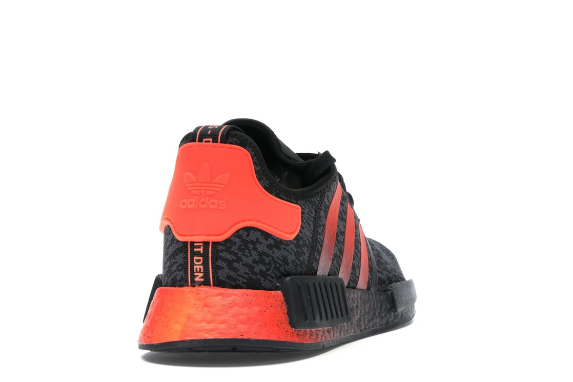 Vue 30 de adidas NMD R1 Solar Red Core Black