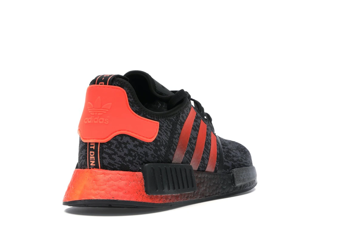 Vue 31 de adidas NMD R1 Solar Red Core Black