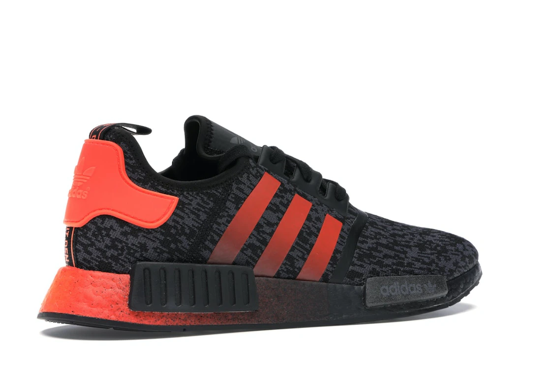 Vue 34 de adidas NMD R1 Solar Red Core Black