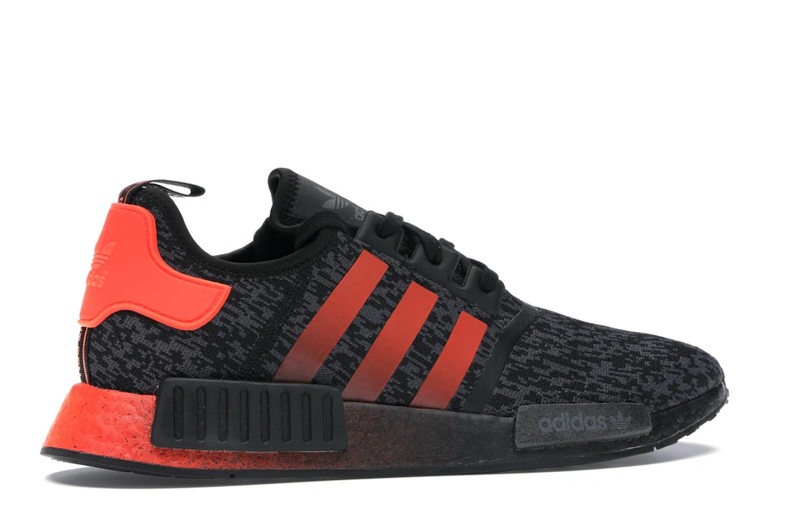 Vue 35 de adidas NMD R1 Solar Red Core Black