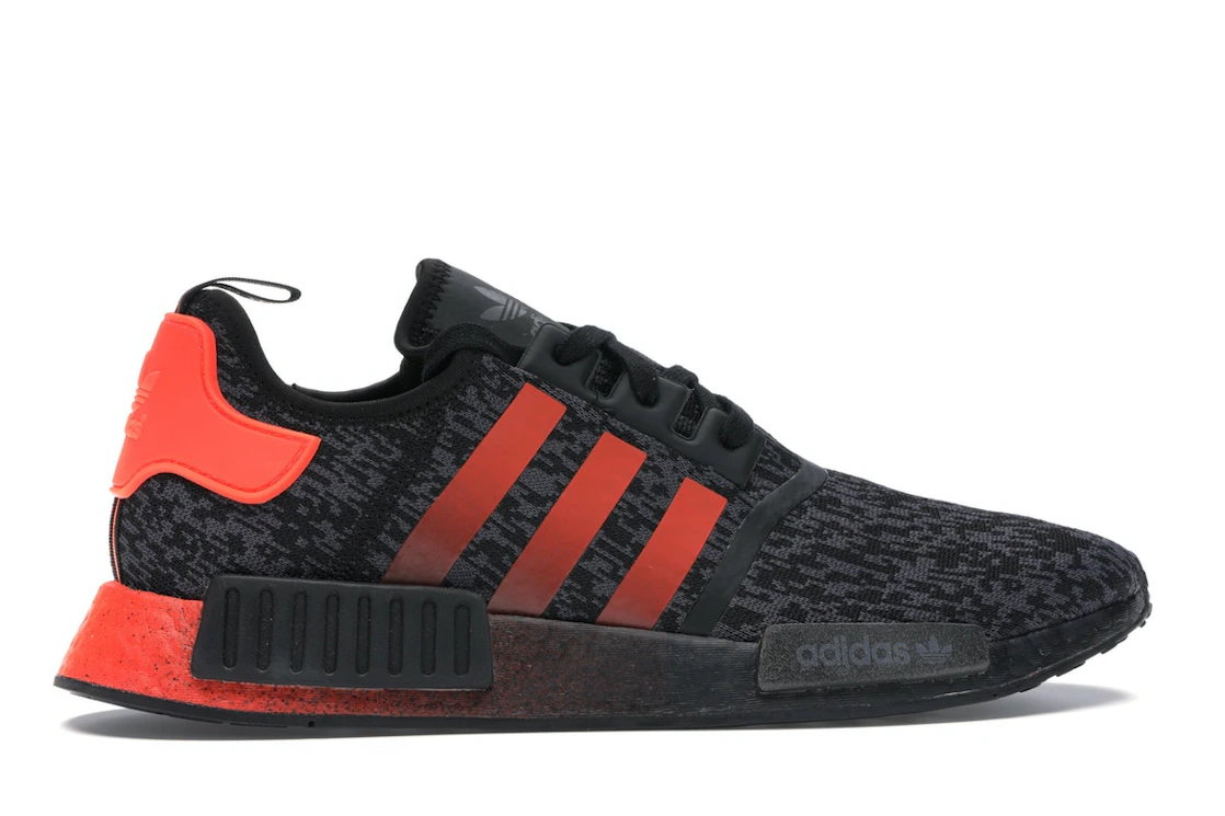 Vue 36 de adidas NMD R1 Solar Red Core Black