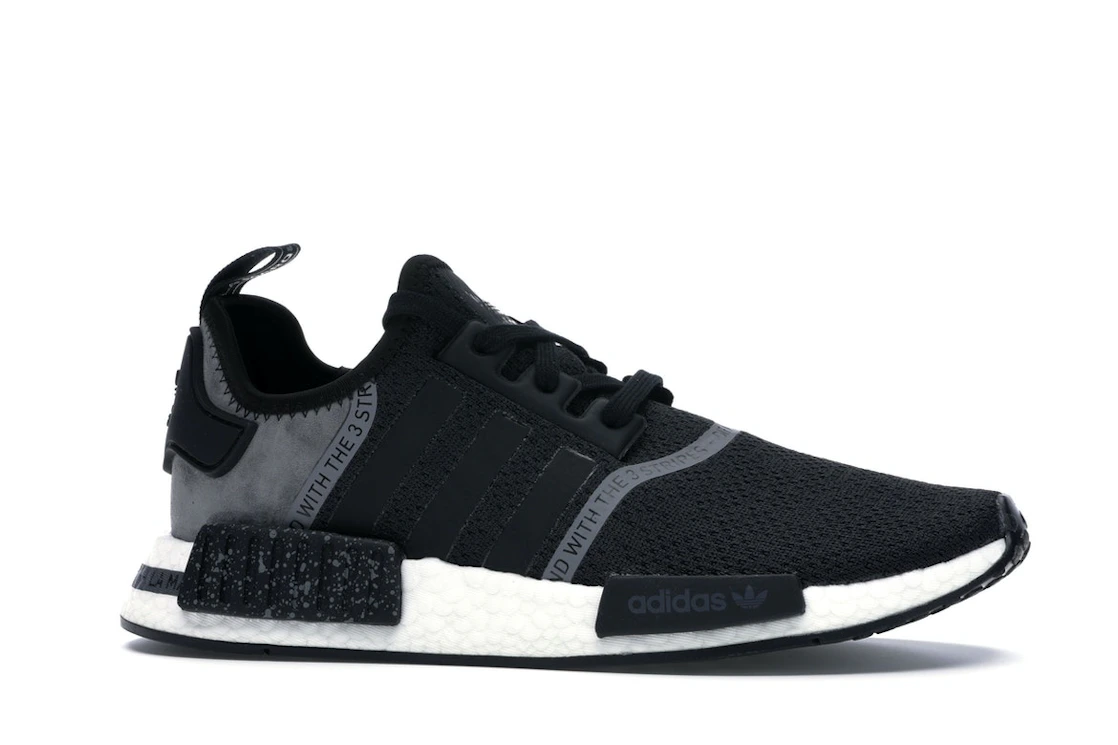 Vue 2 de adidas NMD R1 Speckle Pack Black