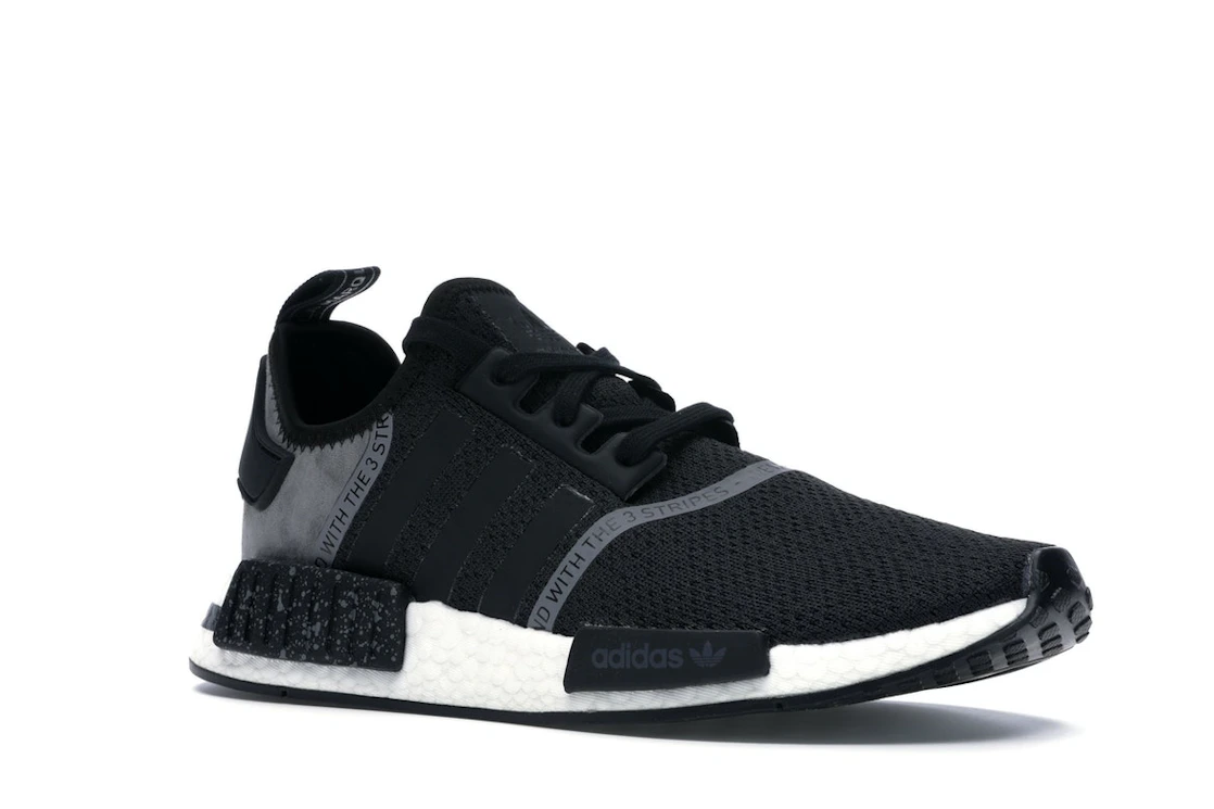 Vue 4 de adidas NMD R1 Speckle Pack Black