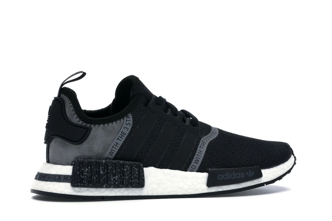 Vue 35 de adidas NMD R1 Speckle Pack Black