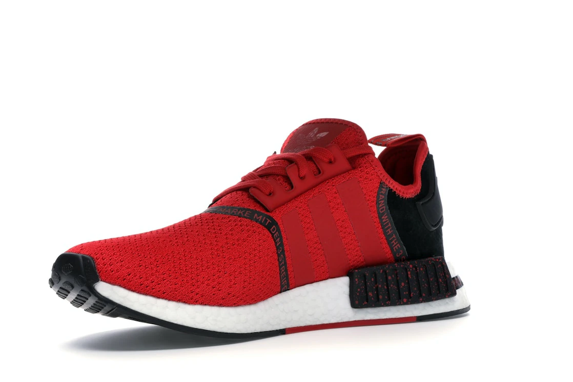 Vue 15 de adidas NMD R1 Speckle Pack Scarlet