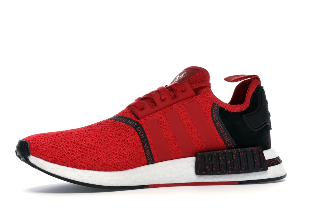 Vue 17 de adidas NMD R1 Speckle Pack Scarlet