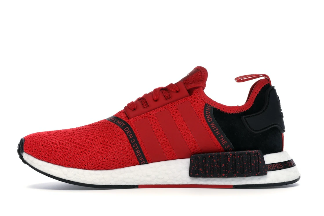 Vue 19 de adidas NMD R1 Speckle Pack Scarlet