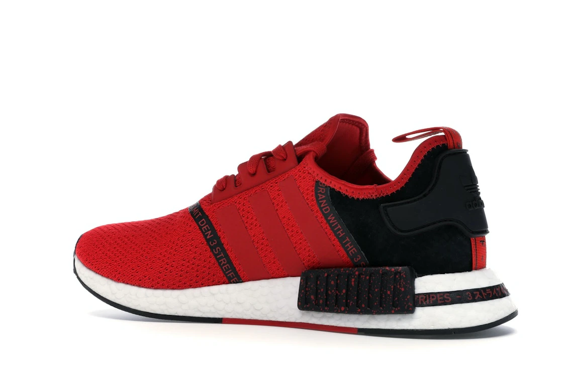 Vue 22 de adidas NMD R1 Speckle Pack Scarlet