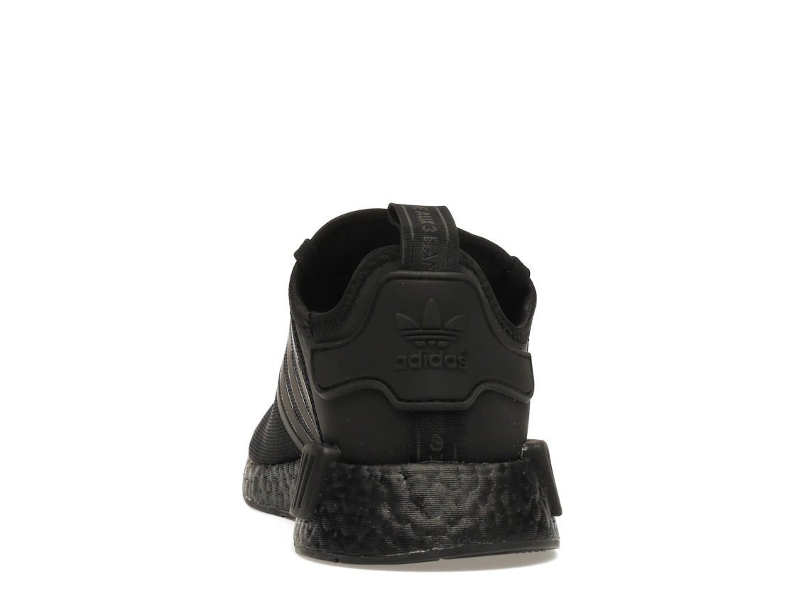 Vue 27 de adidas NMD R1 Triple Black (2019/2020)