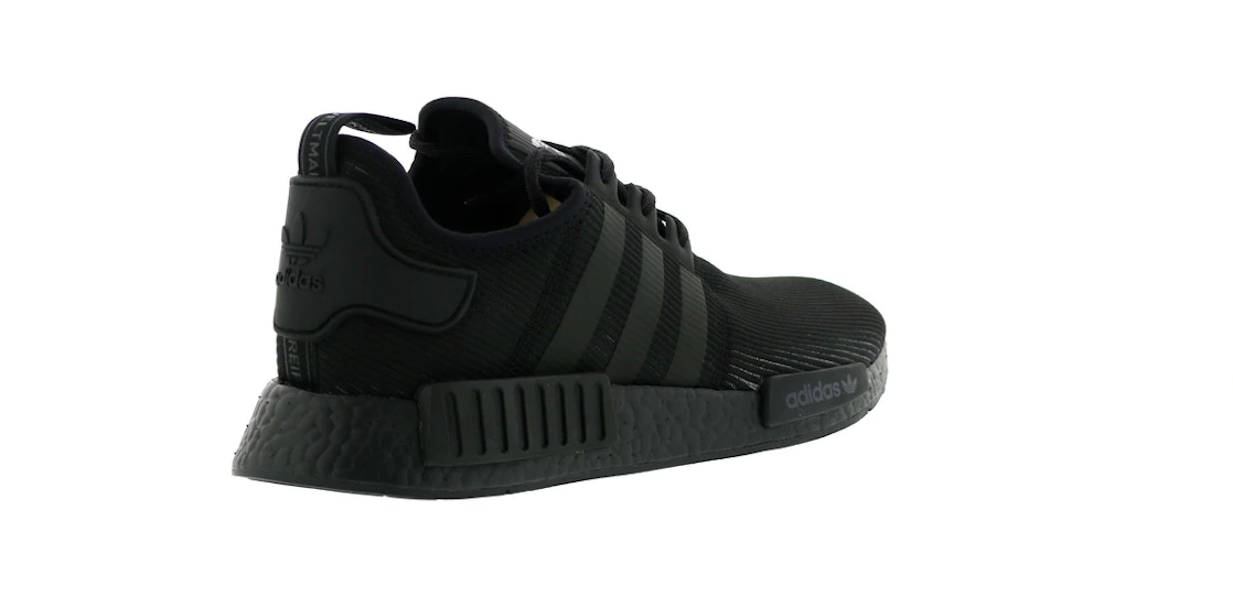 Vue 23 de adidas NMD R1 Triple Black Reflective