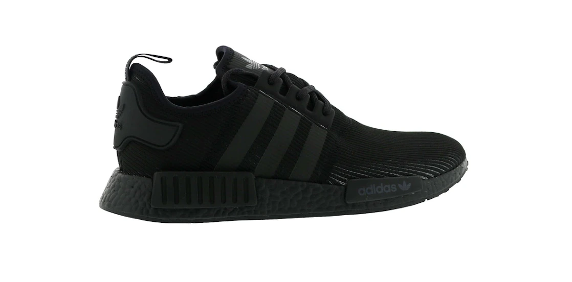 Vue 25 de adidas NMD R1 Triple Black Reflective