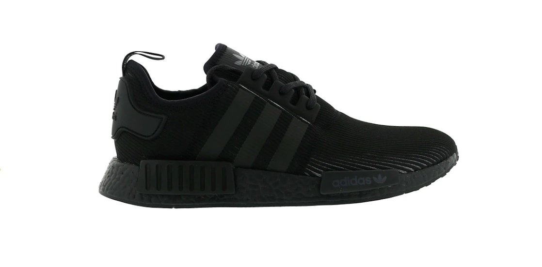 Vue 26 de adidas NMD R1 Triple Black Reflective