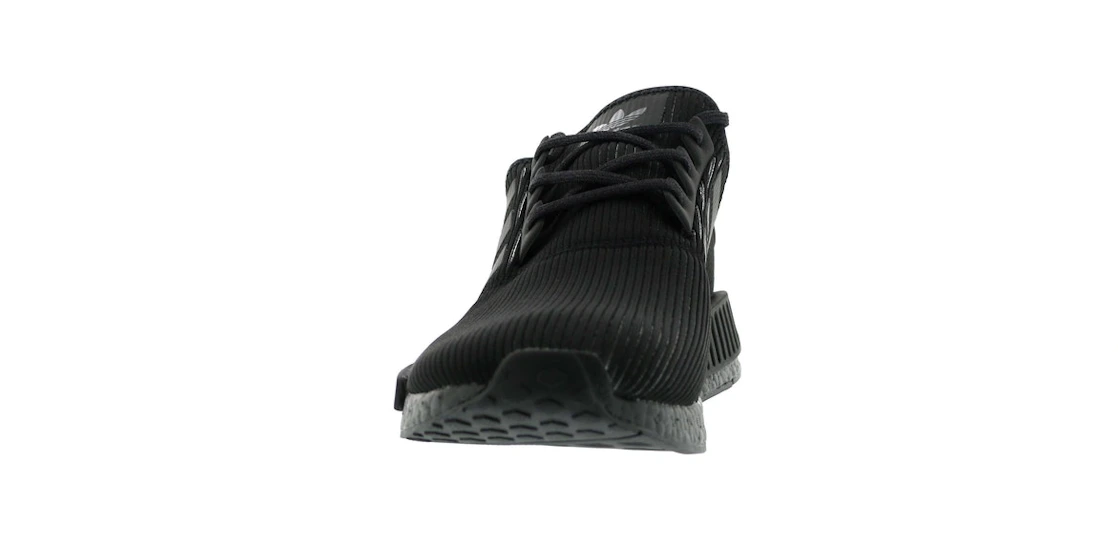 Vue 8 de adidas NMD R1 Triple Black Reflective