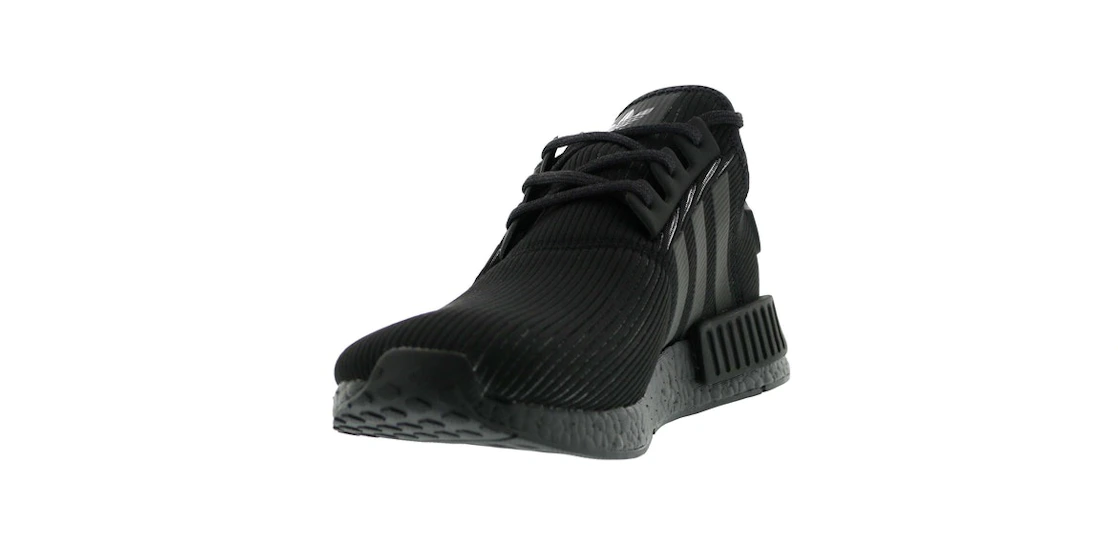Vue 9 de adidas NMD R1 Triple Black Reflective