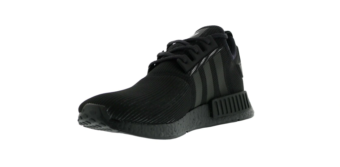 Vue 10 de adidas NMD R1 Triple Black Reflective
