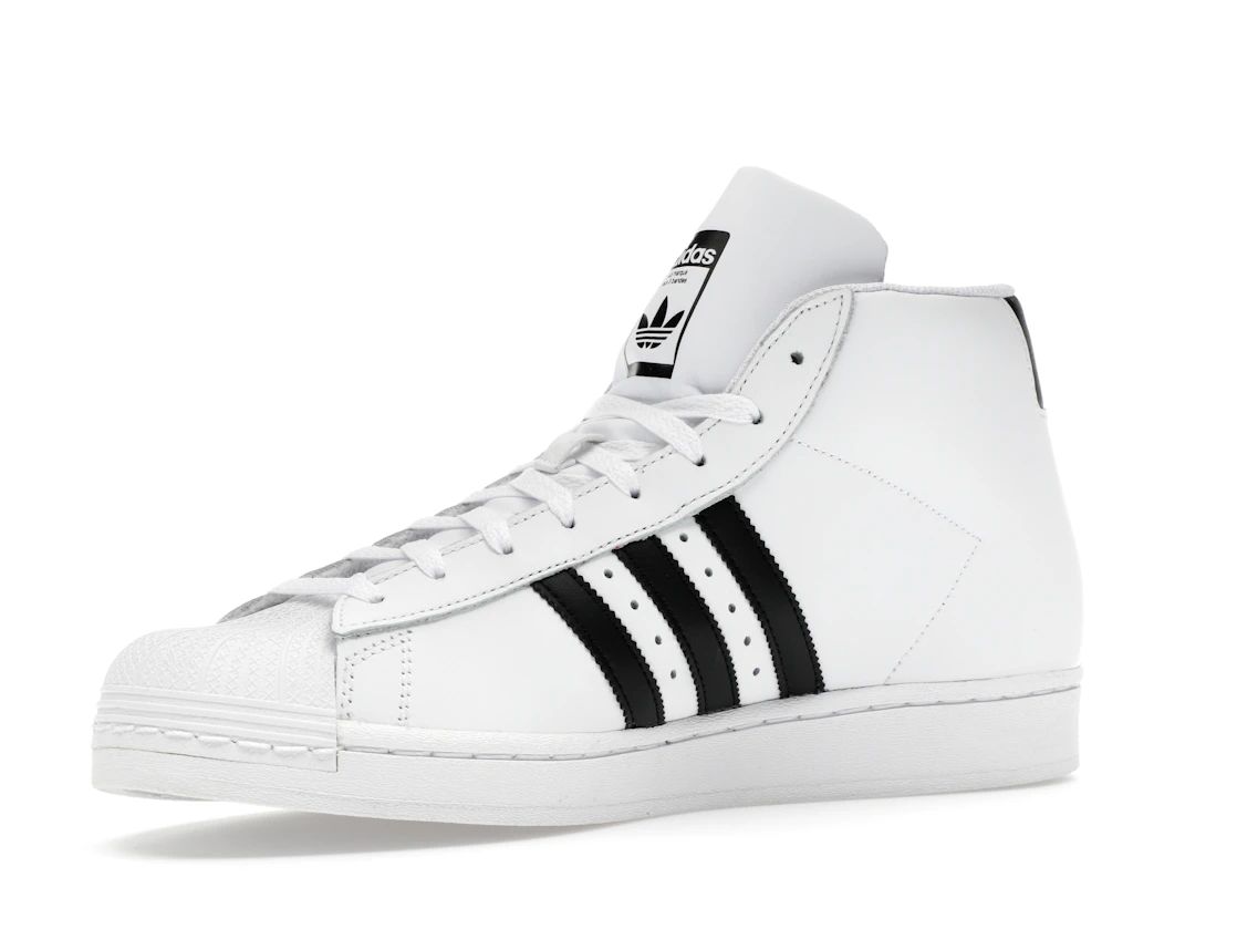 Vue 16 de adidas Pro Model Mid White Black