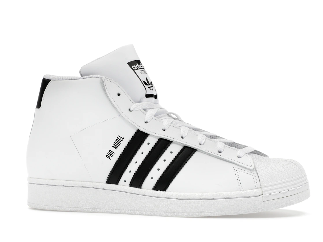 Vue 3 de adidas Pro Model Mid White Black