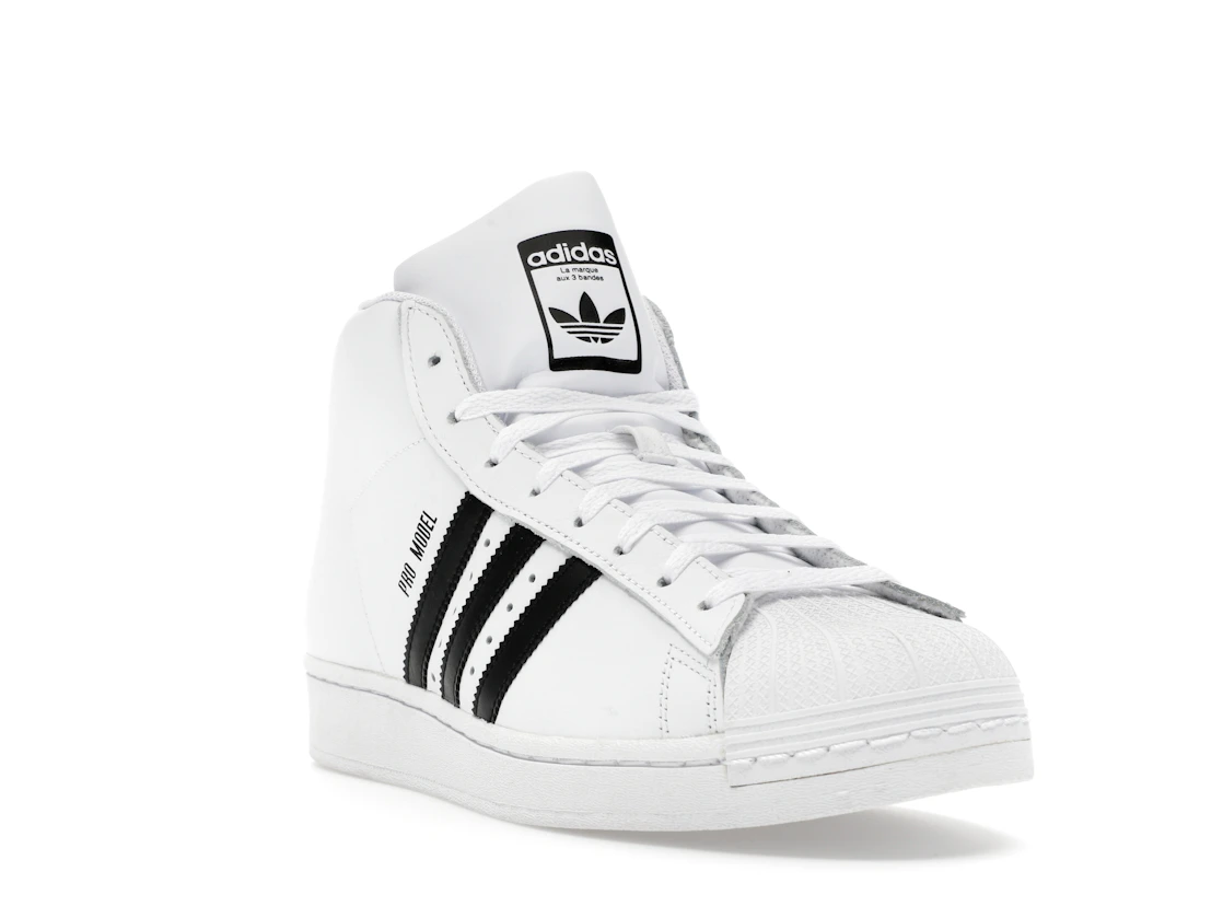 Vue 7 de adidas Pro Model Mid White Black