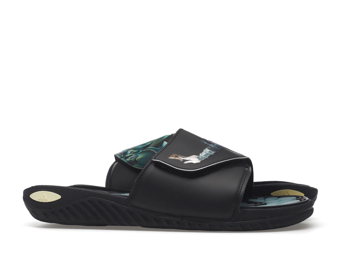 Vue 2 de adidas Reptossage Hook-And-Loop Slides Yu-Gi-Oh! Blue Eyes White Dragon