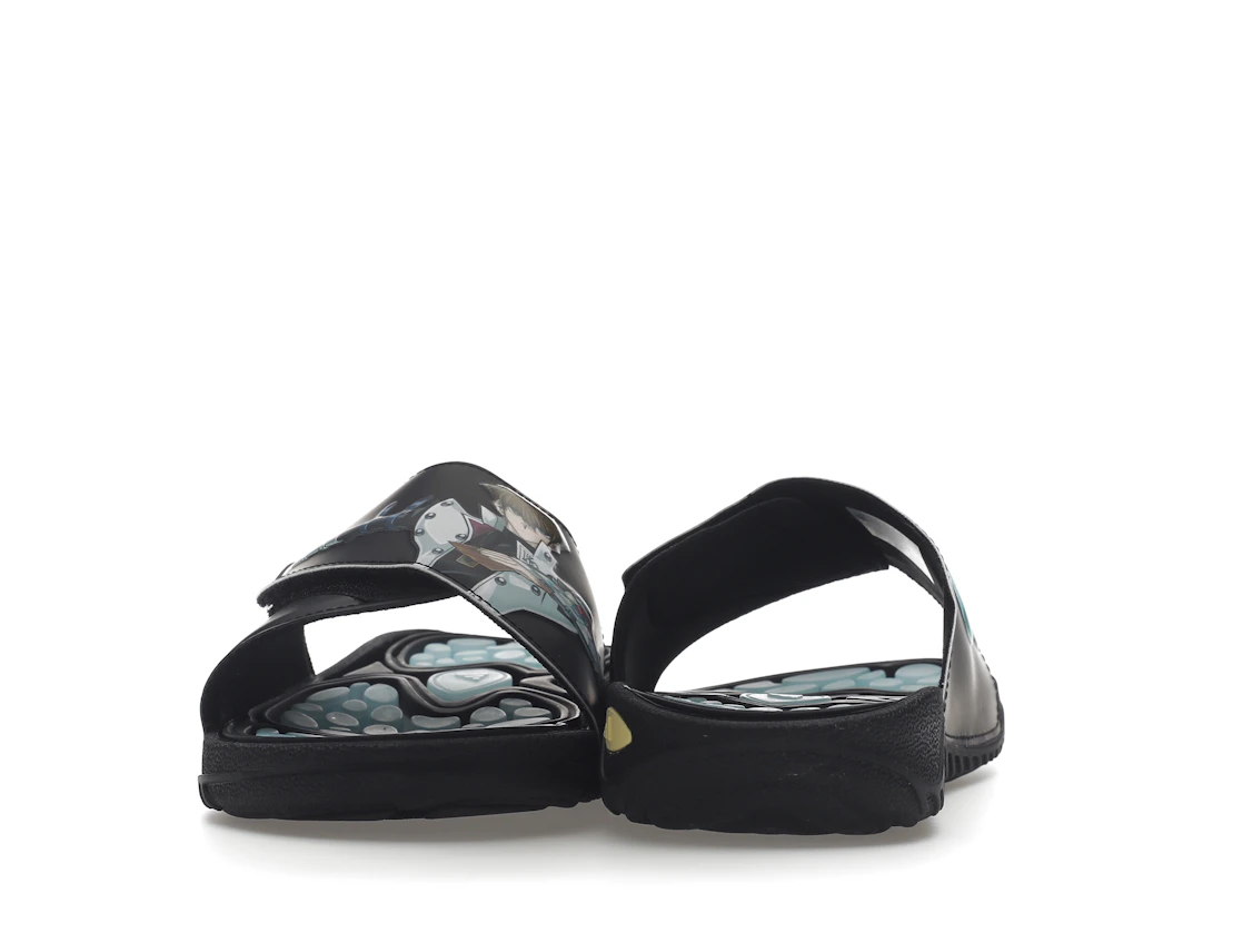 Vue 11 de adidas Reptossage Hook-And-Loop Slides Yu-Gi-Oh! Blue Eyes White Dragon