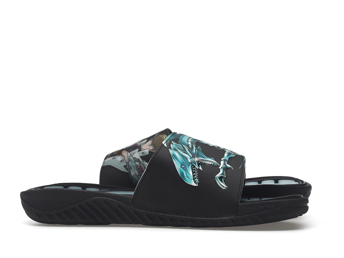 Vue 20 de adidas Reptossage Hook-And-Loop Slides Yu-Gi-Oh! Blue Eyes White Dragon