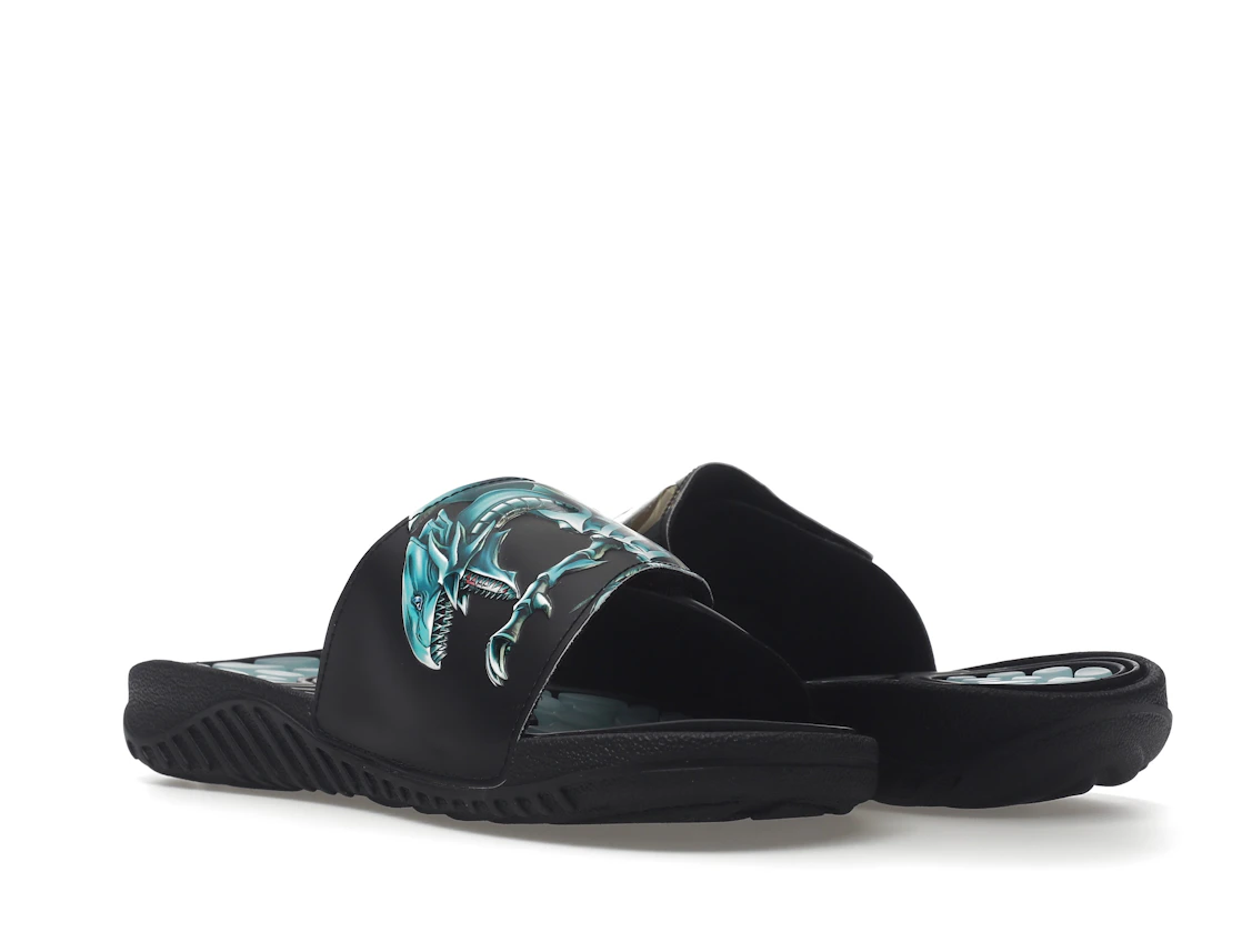 Vue 24 de adidas Reptossage Hook-And-Loop Slides Yu-Gi-Oh! Blue Eyes White Dragon