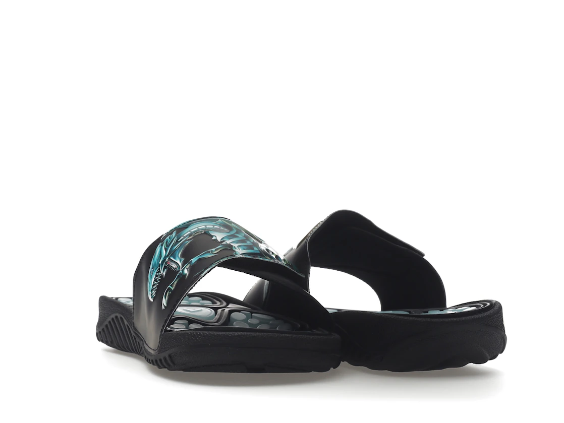 Vue 26 de adidas Reptossage Hook-And-Loop Slides Yu-Gi-Oh! Blue Eyes White Dragon