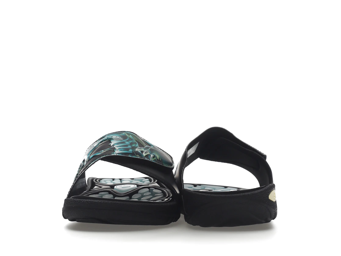 Vue 28 de adidas Reptossage Hook-And-Loop Slides Yu-Gi-Oh! Blue Eyes White Dragon