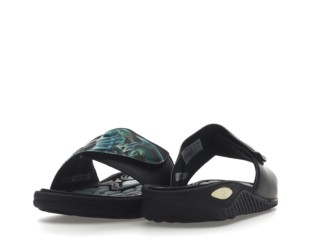 Vue 30 de adidas Reptossage Hook-And-Loop Slides Yu-Gi-Oh! Blue Eyes White Dragon